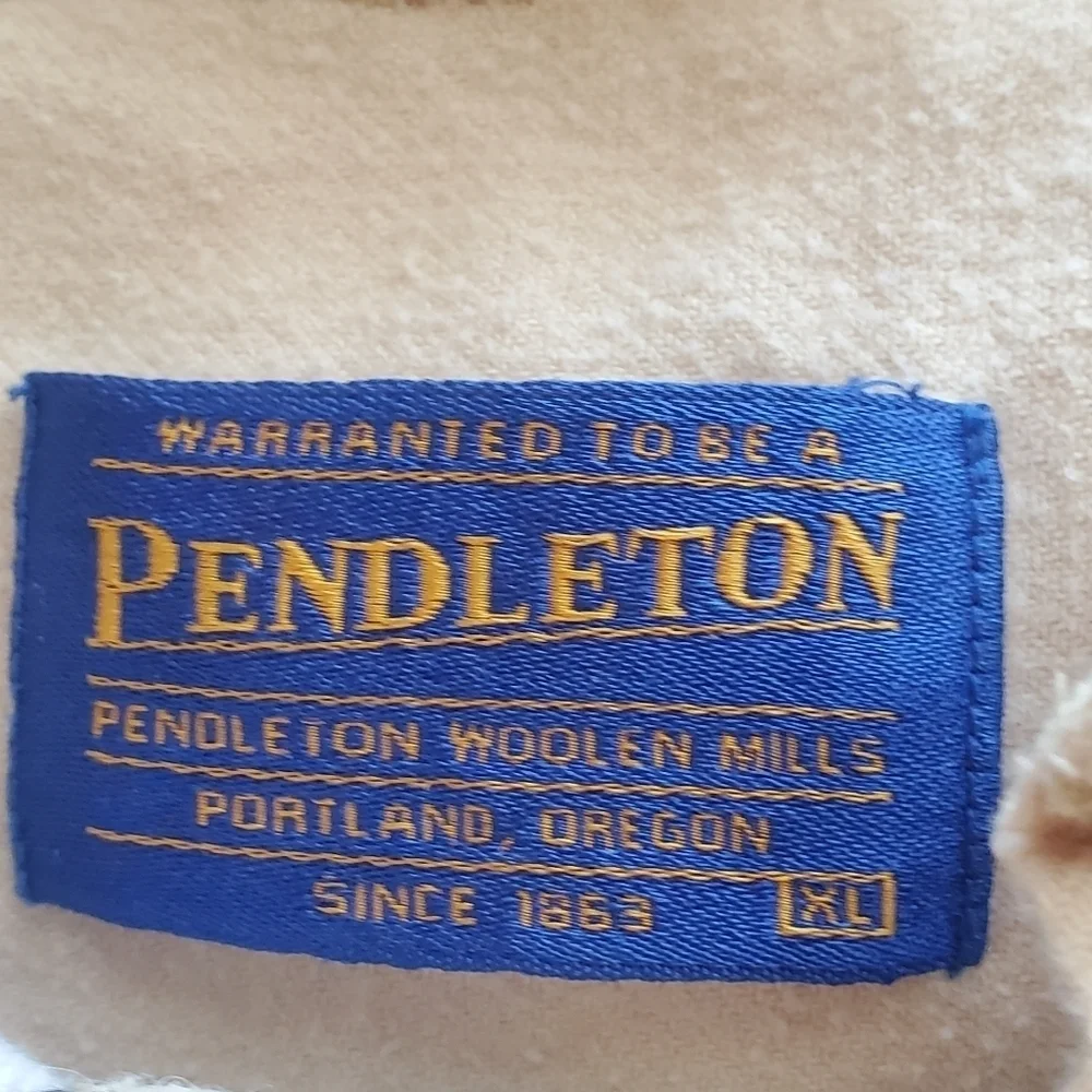 Pendleton mens long sleeve. Sz XL . 100% cotton. Western button up - Picture 6 of 8